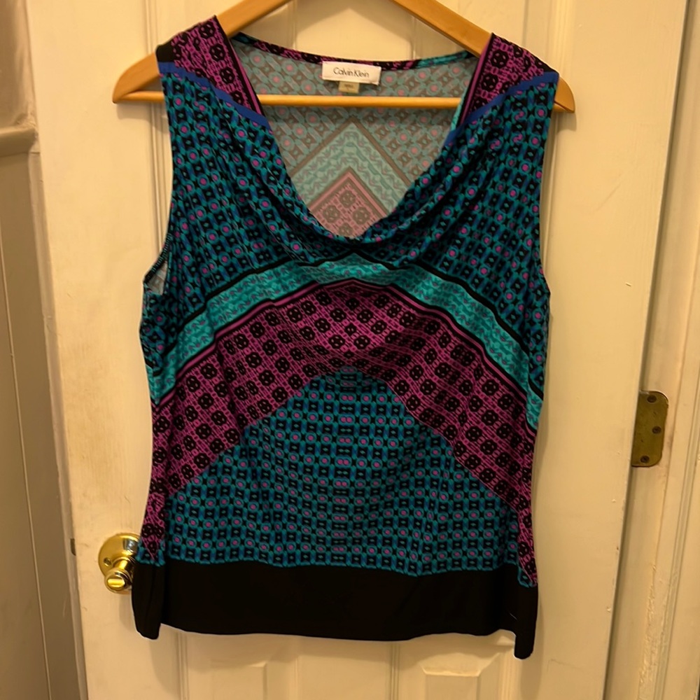 Calvin Klein sleeveless top size L